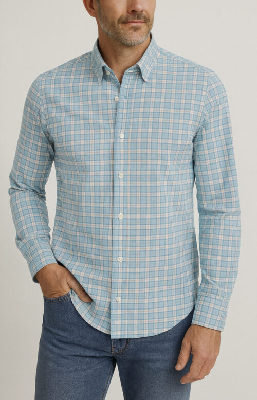 Bayside Plaid Performance Shirt