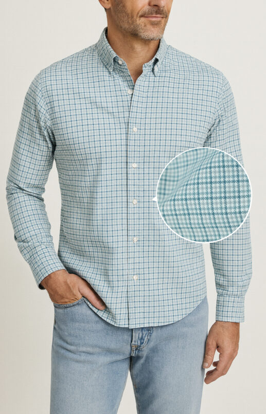 Pacific Micro Check Performance Shirt