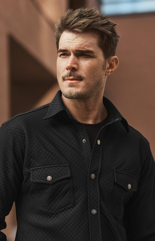 The Black Performance Shacket