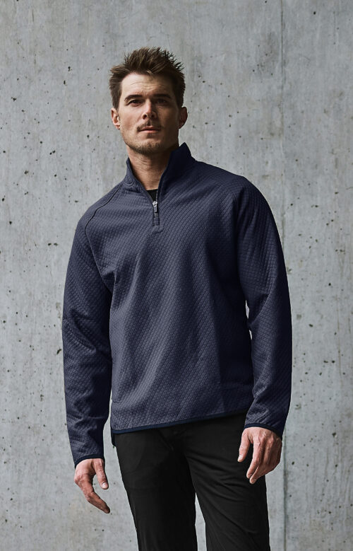 Navy Quarter Zip