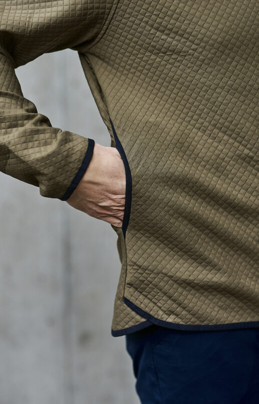 The Olive Performance Quarter Zip