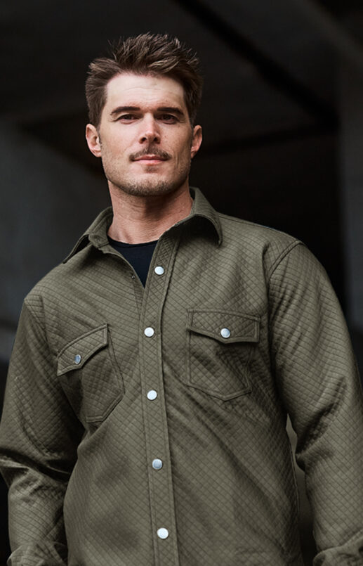 The Olive Performance Shacket