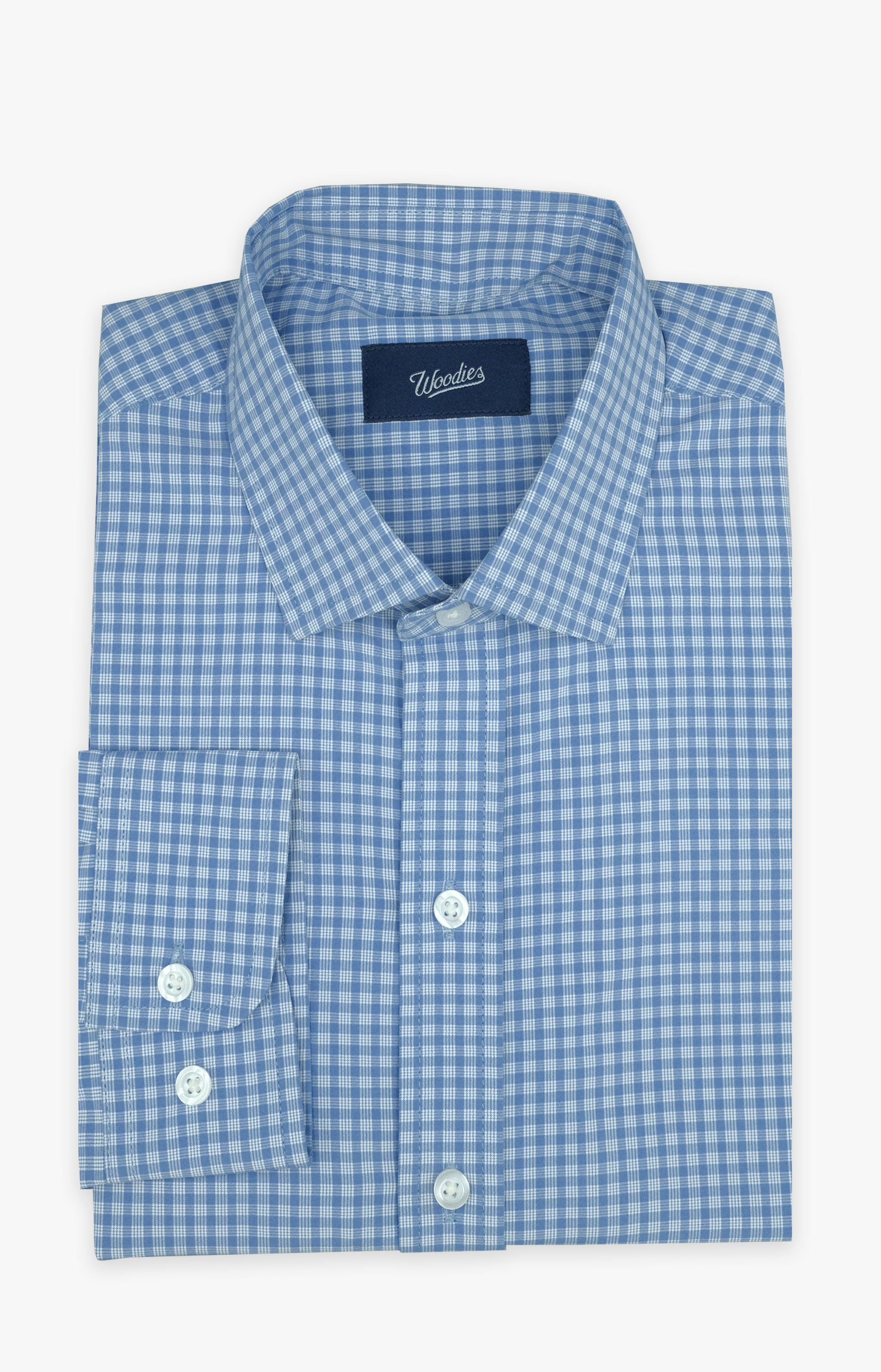 Windy Blue Plaid Performance Shirt